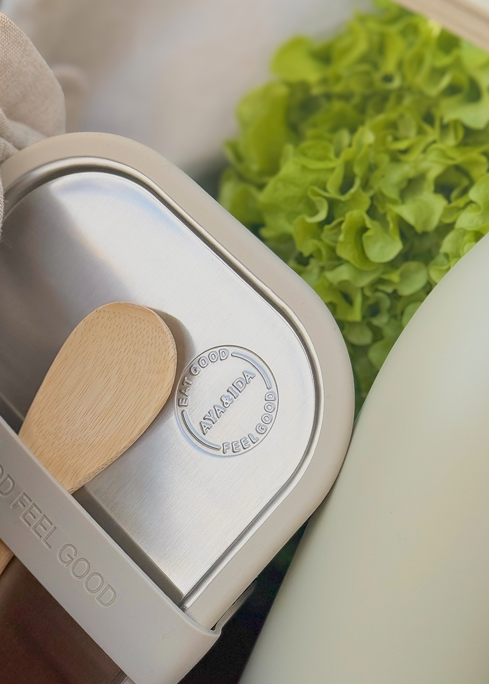 Madkasse, Cream Beige - 1000 ml.